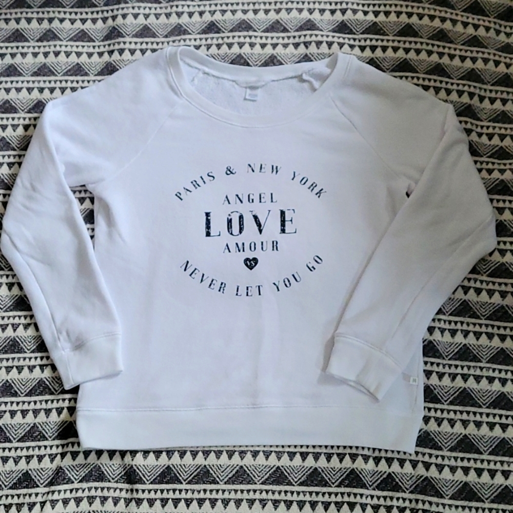 Victorias Secret Boat Neck Sweatshirt